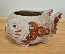 Vintage Pottery Puffer Fish