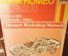 Haynes Alfa Romeo Alfasud Owners Workshop Manual