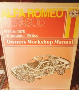 Haynes Alfa Romeo Alfasud Owners Workshop Manual