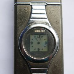 Vintage gas Lighter with Watch