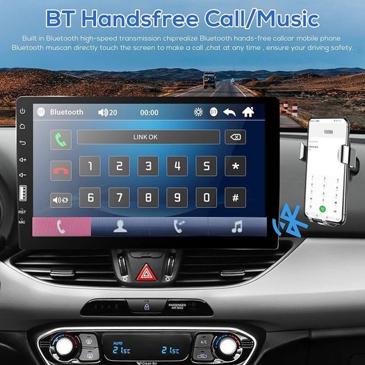 NEW SALE | Car Radio Single Din Car Stereo 9 Inch Touch Screen with Bluetooth Mirror Link USB FM Radio Audio Receiver Head Unit with Backup Camera