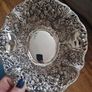 silverplate rose basket Image 3