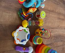 Bundle of newborn/ baby toys