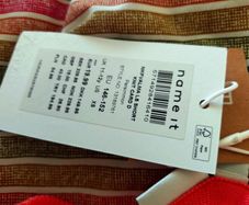 name it orange cardigan , 11-12yrs