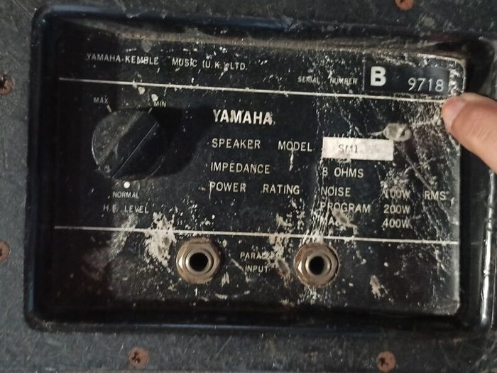 Yamaha club series speaker
