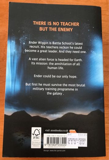 Enders Game by Orson Scott Card