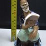 SALE!  Vintage Chinese Glazed Shiwan Mudman figurine - Scholar Reading Image 10