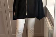 Maje knitted cape jacket