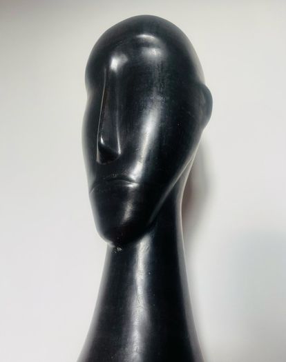 Italian Modernist Modigliani MCM ceramic head 1960s