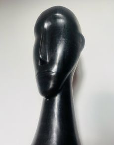 Italian Modernist Modigliani MCM ceramic head 1960s