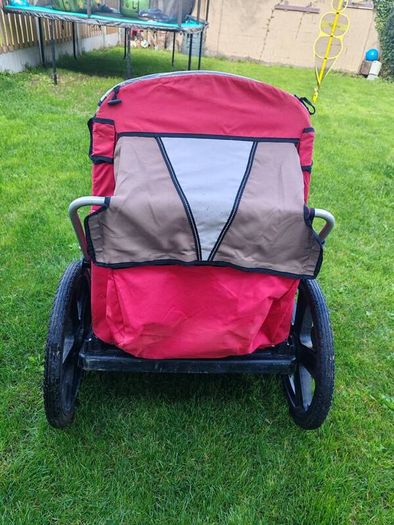 double bike trailer