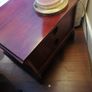 Elegant carved wooden TV stand / side table Image 5