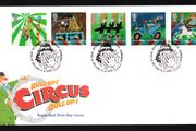 2002 Great Britain Europa Circus Commemorative Stamps Royal Mail Addressed First Day Cover (FDC)