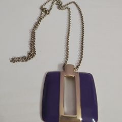 Purple Necklace Vintage