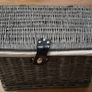 Wicker Storage Basket with liners Image 2