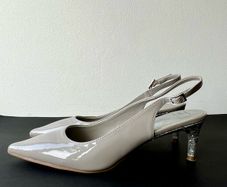 M&S patent heels uk5.5