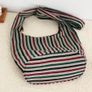 Striped Pattern Hobo Bag Image 4