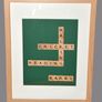 Scrabble Tile Picture Frame - For the House Image 2