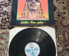 Stevie Wonder: Hotter Than July LP Irish pressing