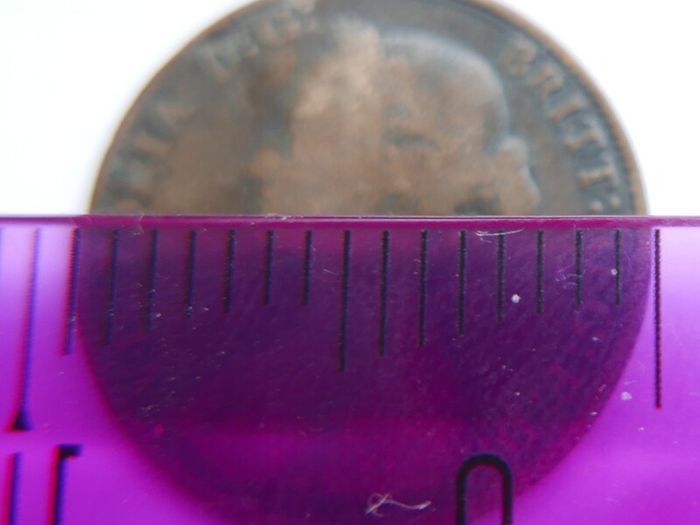 1875  Victoria Half Penny,