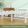 Bed Frame,Metal Bed Frame Double Bed Base with Reinforced Steel Slats Image 8