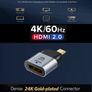 USB-C Thunderbolt 3 (Male) to HDMI (Female) 4K@60Hz Gold-Plated/Aluminum-Alloy Adapter (Brand New/Warranty) Image 8