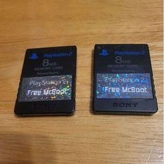 PS2 FreeMcBoot Memory Cards