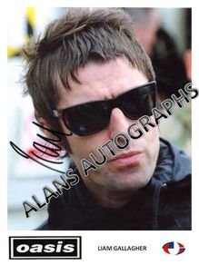 Liam Gallagher Autograph