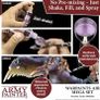 The Army Painter Warpaints Air Mega Set, 60 Warpaints (9 Metallics 1 Fluo) Acrylic Paint Non Toxic Water Based Airbrush Paint Acrylic Paint Set Image 4