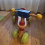 Early Learning Center Wooden Push Bike with the Wagon Cart Image 3