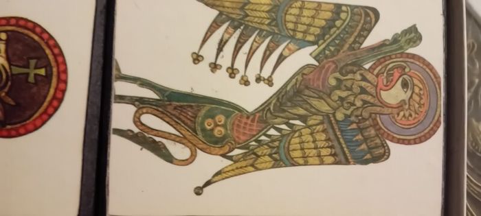 Set Of Four Vintage Book Of Kells Plaques