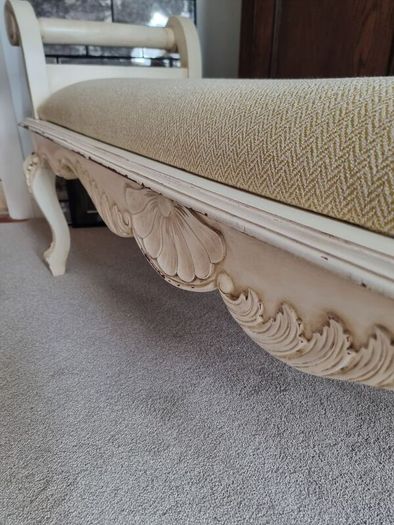 Stunning Carved Bench