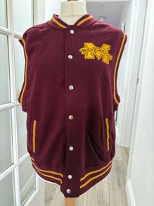 Netflix x H&M Varsity Vest Red Size M