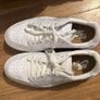 Nike Air Force 1 PLT.AF.ORM in all white Image 4