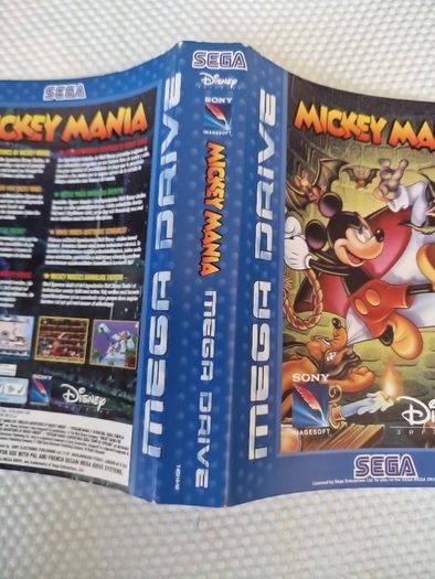 Mickey Mania Sega Mega Drive Arcade Retro Games Original