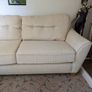 3 seater cream sofa for sale Image 3