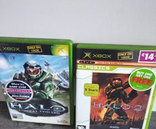 Halo combat evolved and halo 2 Xbox