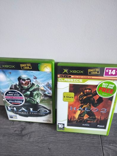 Halo combat evolved and halo 2 Xbox