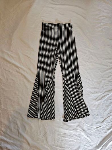 Beaufille Striped Bell Bottom Trousers