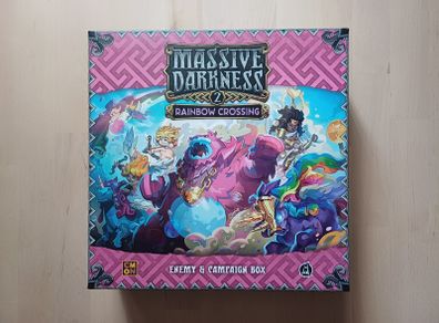 Massive Darkness 2 Rainbow Crossing Expansion Miniatures Board Game CMON 2022