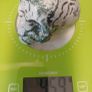 Druzy moss agate skull Image 6