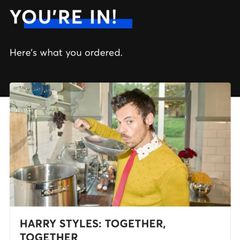 2 tickets to see Harry Styles at Wembley