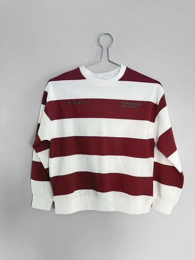 New Mango Kids Striped Sweatshirt