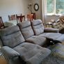 3 seater recliner sofa and reclining armchair Image 2