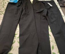New Boys grey school trousers (10-11)