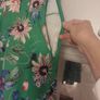 Green Floral Dress Image 8