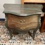 FLASH SALE ! Was 350 now 300 !! Stylishly Painted Bombe Chest of Drawers Image 3