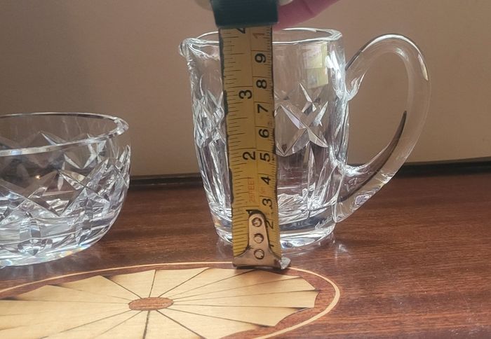 Waterford Crystal Milk Jug & Sugar Bowl