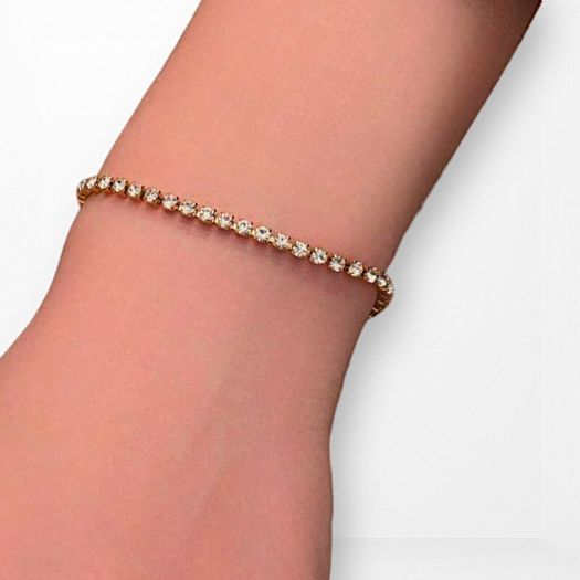 Tennis Bracelet with Zircon