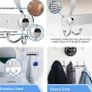 Coat Hooks for Wall - Stainless Steel Coat Racks (2 Pack) - Heavy Duty Coat Hooks Wall Mounted - Premium Design Rust Free Coat Hanger Wall for Robe and Clothes (FREE POSTAGE) Image 3